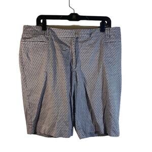 George Shorts Black White Size 16